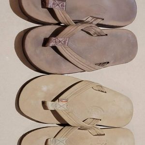 Mens Double Layer Arch support Flip Flops